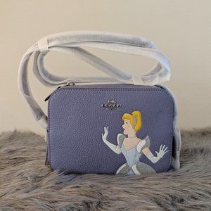Disney X Coach Mini Camera Bag With Cinderella